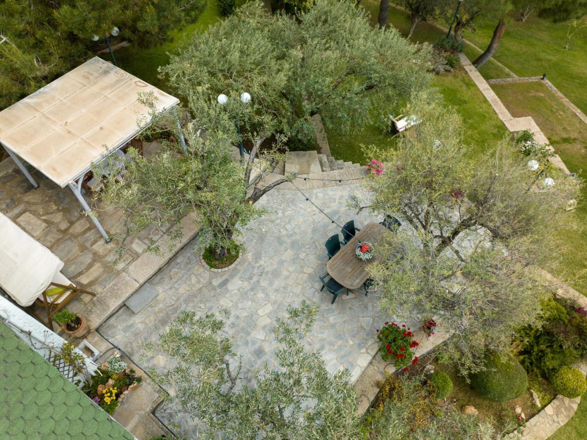 Villa Elia Kavala - Mediterranean Holiday Villa PalaiónTsiflíkion Exterior foto